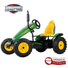 Гокарт BERG John Deere BFR, надувные колеса, от 5 лет до 100 кг цена и информация | Игрушки для мальчиков | pigu.lt