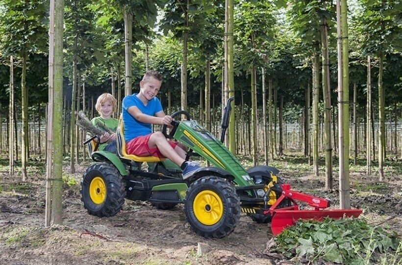 Mašinėlė Berg Go-kart New Holland BFR-3 kaina ir informacija | Žaislai berniukams | pigu.lt