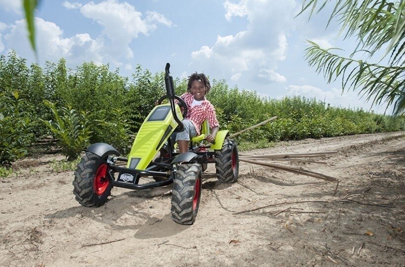 Mašinėlė Berg Go-kart Deutz Fahr BFR-3 kaina ir informacija | Žaislai berniukams | pigu.lt