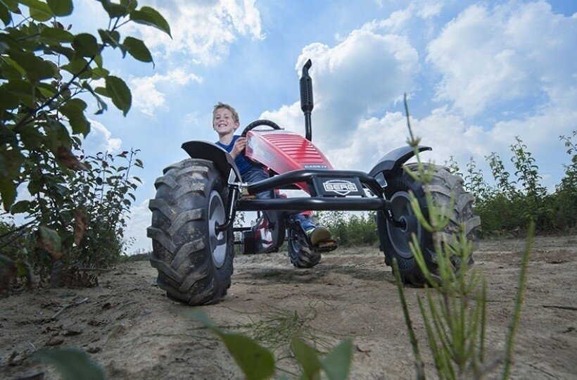 Mašinėlė Berg Go-kart Deutz Fahr BFR-3 kaina ir informacija | Žaislai berniukams | pigu.lt