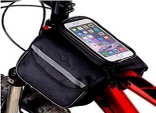 Dviračio rėmo krepšys laikiklis telefonui kaina ir informacija | Kiti dviračių priedai ir aksesuarai | pigu.lt