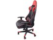 Žaidimų kėdė, raudona/juoda kaina ir informacija | Biuro kėdės | pigu.lt