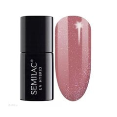 Стойкий гибридный гель лак для ногтей SEMILAC 321 Shimmer Dust Caramel, 7 мл цена и информация | Лаки, укрепители для ногтей | pigu.lt