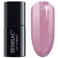 Ilgalaikis hibridinis nagų lakas Semilac, 319 Shimmer Dust Pink, 7 ml