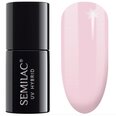 Semilac 809 стойкий гибридный гель лак для ногтей Extend Tender pink 7 мл ( 5 in 1 )