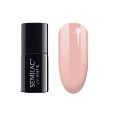 Semilac 814 стойкий гибридный гель лак для ногтей Extend Pastel Peach 7 мл ( 5 in 1 ) цена и информация | Лаки, укрепители для ногтей | pigu.lt