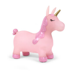 Прыгун Единорог, розовый цена и информация | Игрушки для малышей | pigu.lt