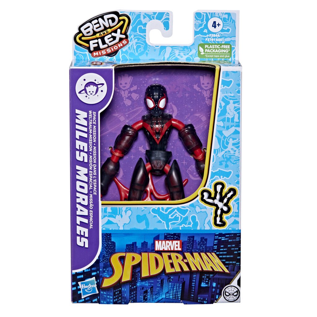 Figūrėlė Hasbro Spider-man Bend And Flex, 15 cm kaina ir informacija | Žaislai berniukams | pigu.lt
