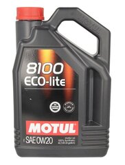 Масло Motul 8100 Eco-lite 0W20, 4л (108535) цена и информация | Моторные масла | pigu.lt