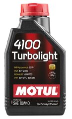 Масло Motul 4100 Turbolight 10W40, 1л (108644) цена и информация | Моторные масла | pigu.lt