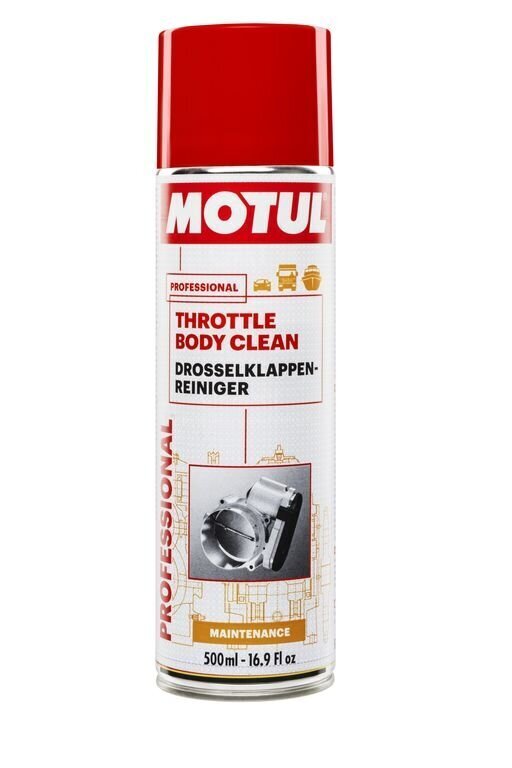 Droselio vožtuvų valiklis Motul Throttle Body Clean, 500 ml (108124) kaina ir informacija | Alyvos priedai | pigu.lt