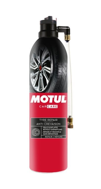 Priemonė padangų remontui Motul Car Care Tyre Repair, 500 ml (110142) цена и информация | Autochemija | pigu.lt