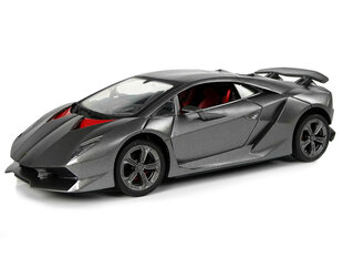 Sportinis nuotoliniu būdu valdomas automobilis Lamborghini, sidabrinis kaina ir informacija | Žaislai berniukams | pigu.lt