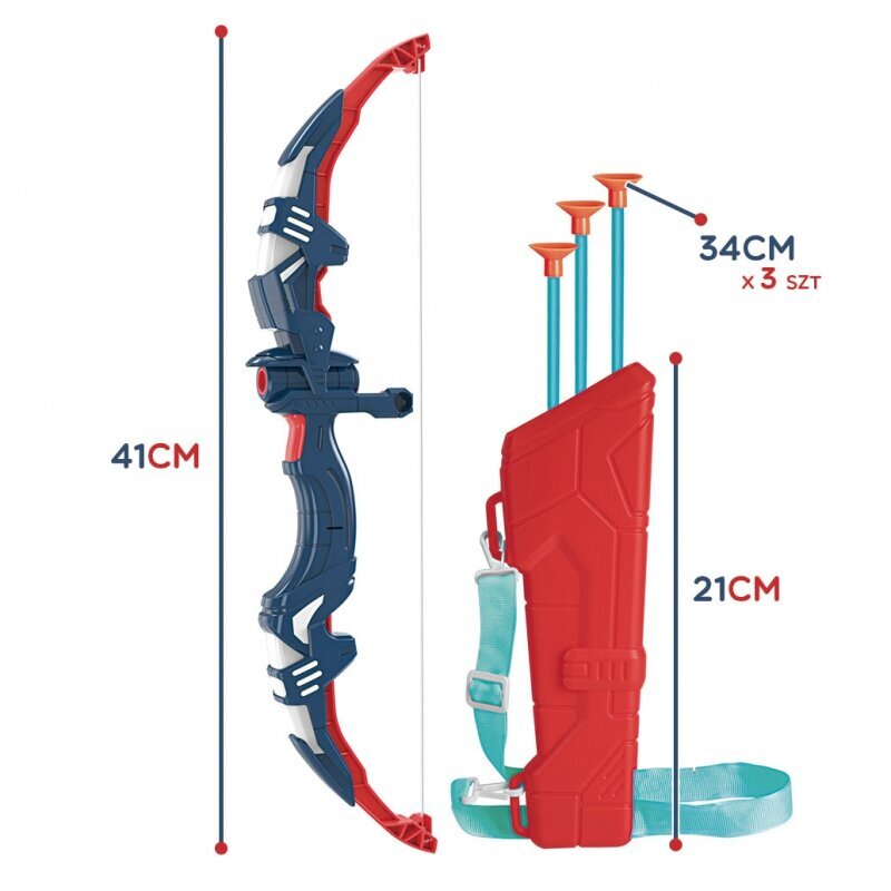 Vaikiškas lankas su strėlėmis Woopie цена и информация | Žaislai berniukams | pigu.lt