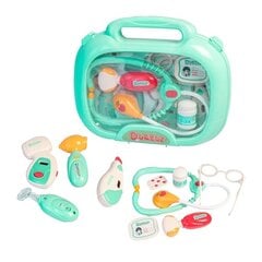 Детский игровой набор доктора в чемоданчике с инструментами, световыми и звуковыми эффектами Woopie  цена и информация | Игрушки для девочек | pigu.lt