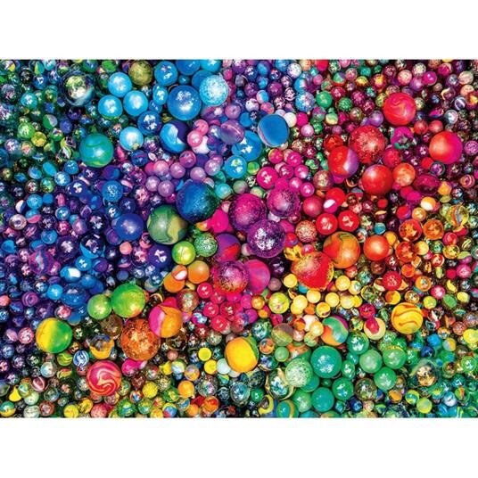 Dėlionė Clementoni Color Boom Marbles, 1000 d. kaina ir informacija | Dėlionės (puzzle) | pigu.lt