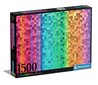 Dėlionė Clementoni Color Boom Pixels, 1500 d. kaina ir informacija | Dėlionės (puzzle) | pigu.lt