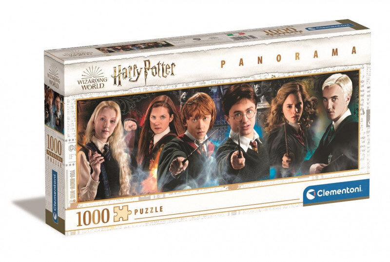 Dėlionė Clementoni Panorama Harry Potter, 1000 d. kaina ir informacija | Dėlionės (puzzle) | pigu.lt