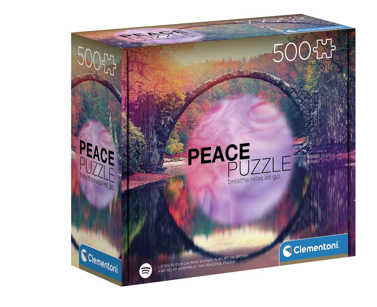 Dėlionė Clementoni Peace, 500 d. цена и информация | Dėlionės (puzzle) | pigu.lt