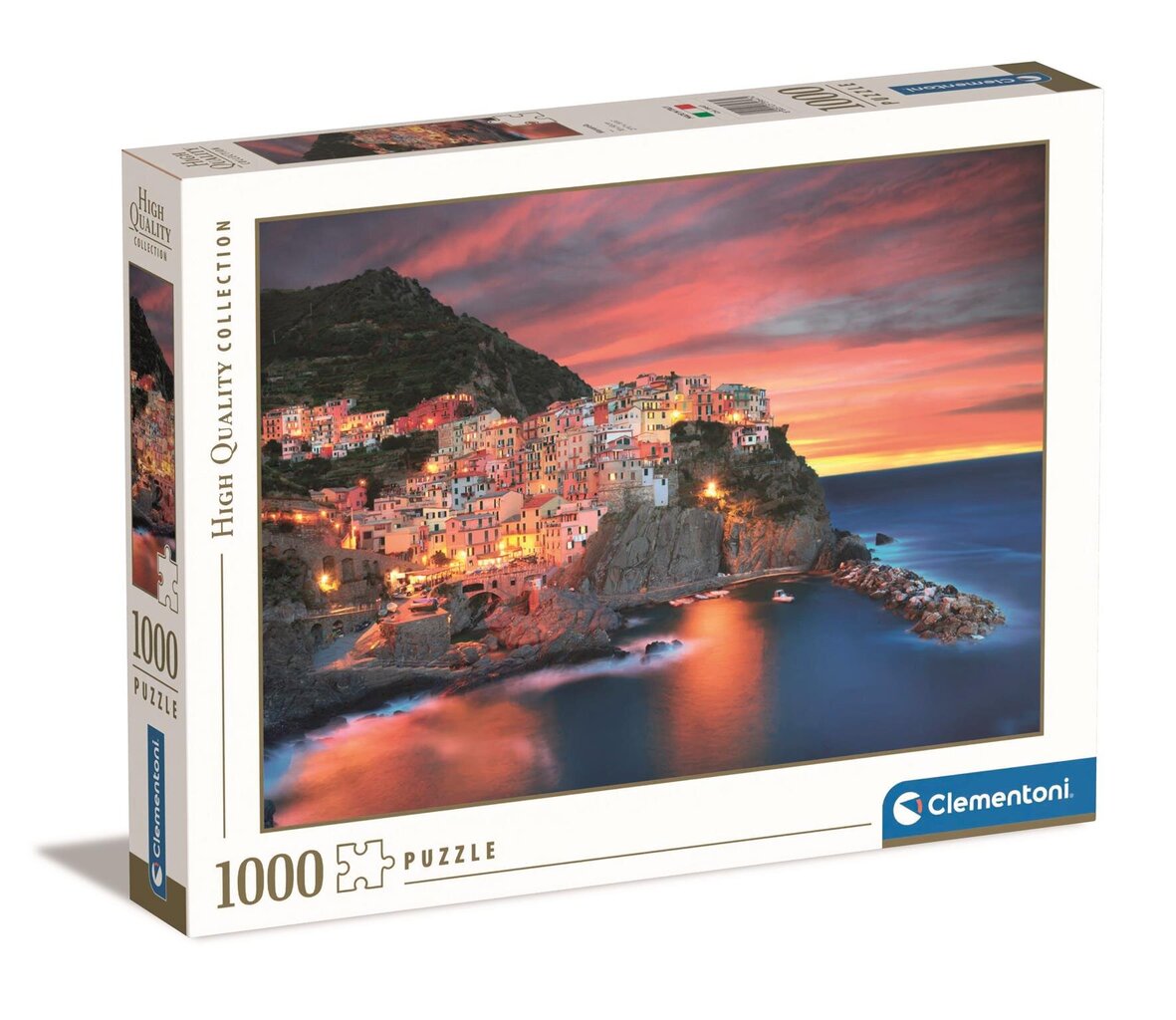 Dėlionė Clementoni Manarola, 1000 d. kaina ir informacija | Dėlionės (puzzle) | pigu.lt