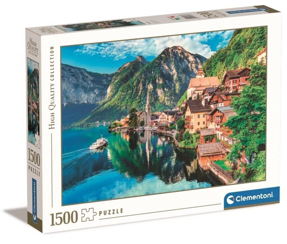 Dėlionė Clementoni Halsatt, 1500 d. kaina ir informacija | Dėlionės (puzzle) | pigu.lt