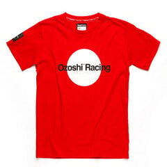 Marškinėliai vyrams Ozoshi Yoshito O20TSRACE005, raudoni kaina ir informacija | Vyriški marškinėliai | pigu.lt