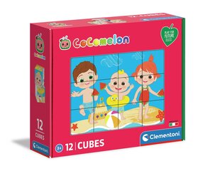 Kubelių dėlionė Clementoni Cocomelon kaina ir informacija | Žaislai kūdikiams | pigu.lt