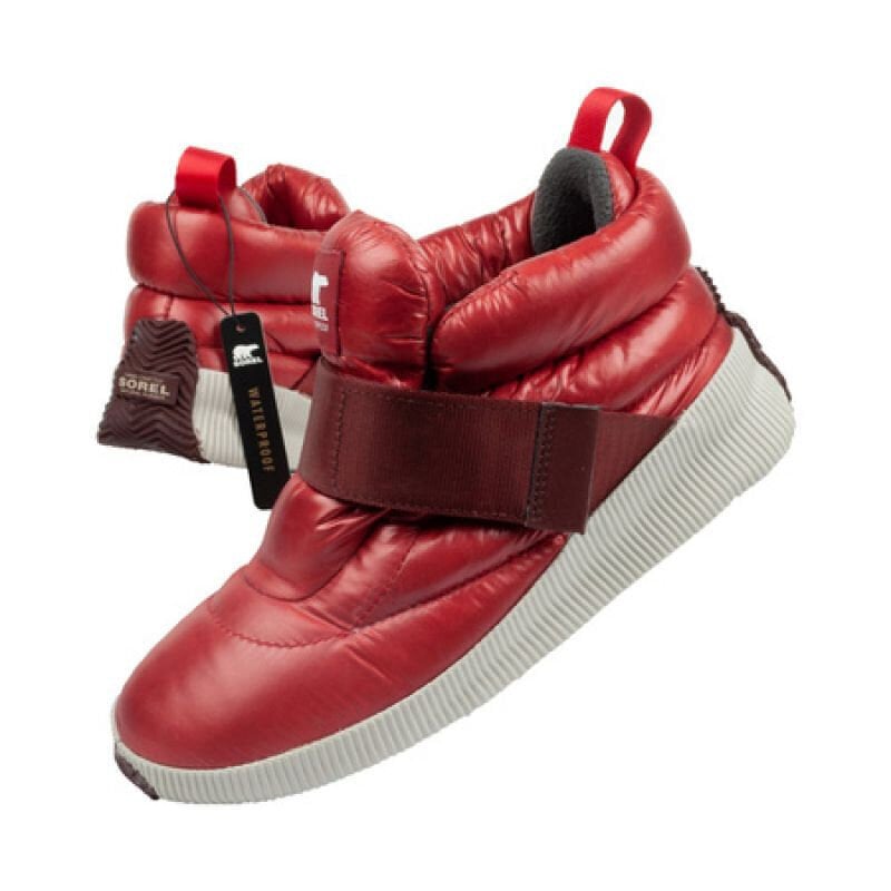 Sniego batai moterims Sorel NL3401-660, raudoni цена и информация | Aulinukai, ilgaauliai batai moterims | pigu.lt