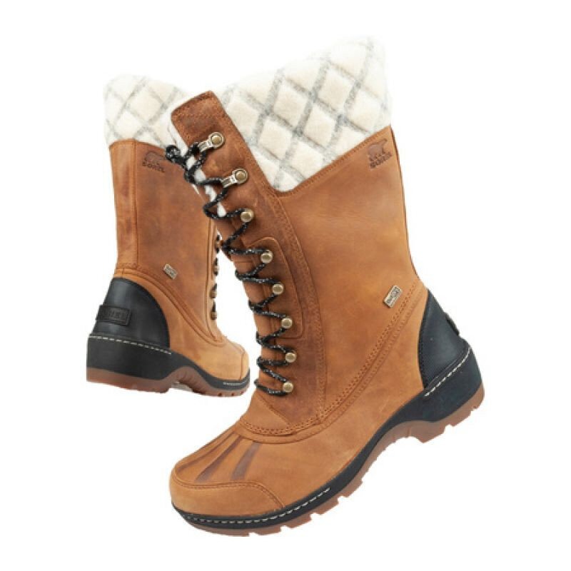 Sniego batai moterims Sorel NL2984-224, rudi kaina ir informacija | Aulinukai, ilgaauliai batai moterims | pigu.lt