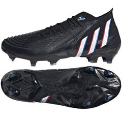 Futbolo bateliai Adidas Predator Edge, juodi цена и информация | Футбольные бутсы | pigu.lt