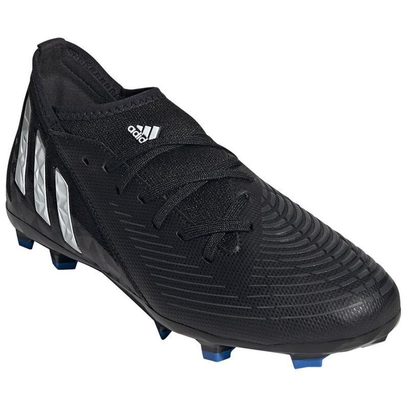 Futbolo bateliai Adidas Predator Edge, juodi kaina ir informacija | Futbolo bateliai | pigu.lt