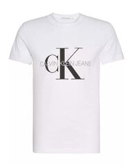 Marškinėliai vyrams Calvin Klein Jeans 342017, balti kaina ir informacija | Vyriški marškinėliai | pigu.lt