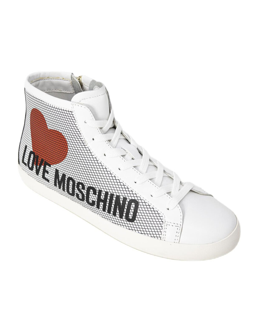 Kedai moterims Love Moschino, balti цена и информация | Sportiniai bateliai, kedai moterims | pigu.lt