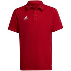 Поло детская футболка Adidas Entrada 22 H57495, красный цена и информация | Adidas teamwear Спорт, досуг, туризм | pigu.lt