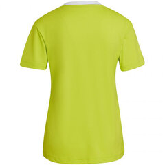 Sportiniai marškinėliai moterims Adidas Entrada 22 Jsy, žali kaina ir informacija | Sportinė apranga moterims | pigu.lt