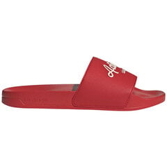 Šlepetės moterims Adidas Adilette Shower GW8751, raudonos kaina ir informacija | Šlepetės moterims | pigu.lt