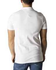 Рубашка-поло для мужчин Tommy Hilfiger Jeans 342400, белая цена и информация | Футболка мужская | pigu.lt