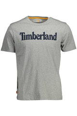 Marškinėliai vyrams Timberland TB0A2BRN, pilki kaina ir informacija | Vyriški marškinėliai | pigu.lt