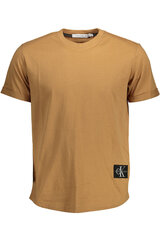 Marškinėliai vyrams Calvin Klein J30J315319, rudi kaina ir informacija | Vyriški marškinėliai | pigu.lt
