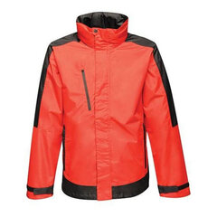 Мужская куртка Regatta Cntrst Shell Jacket M TRW504 51P, оранжевая цена и информация | Мужские куртки | pigu.lt