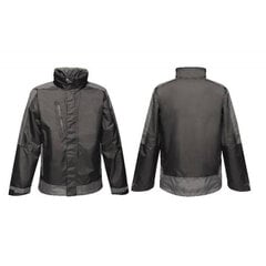 Мужская куртка Regatta Cntrst Shell Jacket M TRW504, черная цена и информация | Мужские куртки | pigu.lt