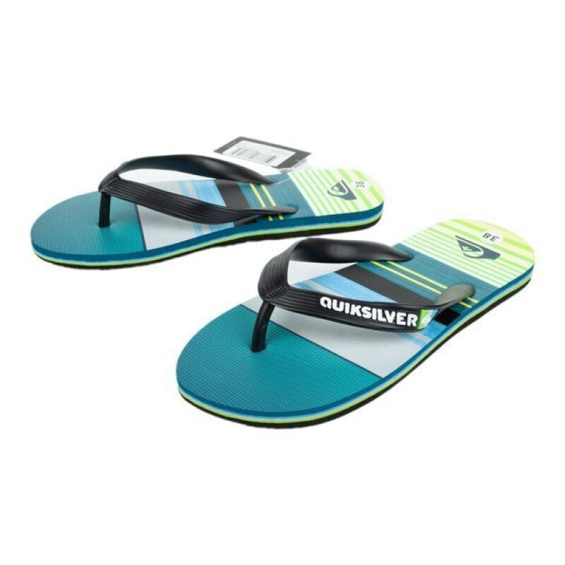 Šlepetės moterims Quiksilver Flip-flops W AQBL100235-XKGS, mėlynos цена и информация | Šlepetės moterims | pigu.lt