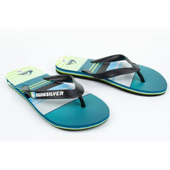 Женские тапочки Quiksilver Flip-flops W AQBL100235-XKGS, синие цена и информация | Комнатные тапки женские | pigu.lt