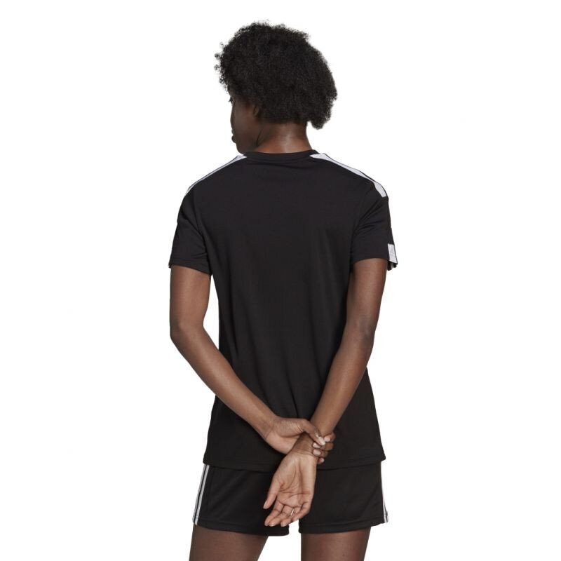 Sportiniai marškinėliai moterims Adidas Squadra 21, juodi kaina ir informacija | Sportinė apranga moterims | pigu.lt