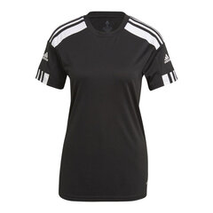 Футболка спортивная женская Adidas Squadra 21, черная цена и информация | Спортивная одежда женская | pigu.lt