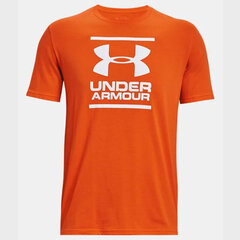 Мужская футболка Under Armor GL Foundation SS TM, оранжевая цена и информация | Мужские футболки | pigu.lt