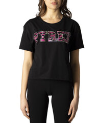 Marškinėliai moterims Pyrex 342981, juodi kaina ir informacija | Marškinėliai moterims | pigu.lt