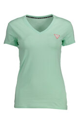 Marškinėliai moterims Guess Jeans W1YI1AJ1311, žali kaina ir informacija | Marškinėliai moterims | pigu.lt