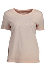 Marškinėliai moterims Guess Jeans W2GI09I3Z00, rožiniai kaina ir informacija | Marškinėliai moterims | pigu.lt