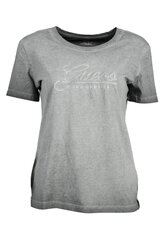 Marškinėliai moterims Guess Jeans W2GI09I3Z00, pilki kaina ir informacija | Marškinėliai moterims | pigu.lt